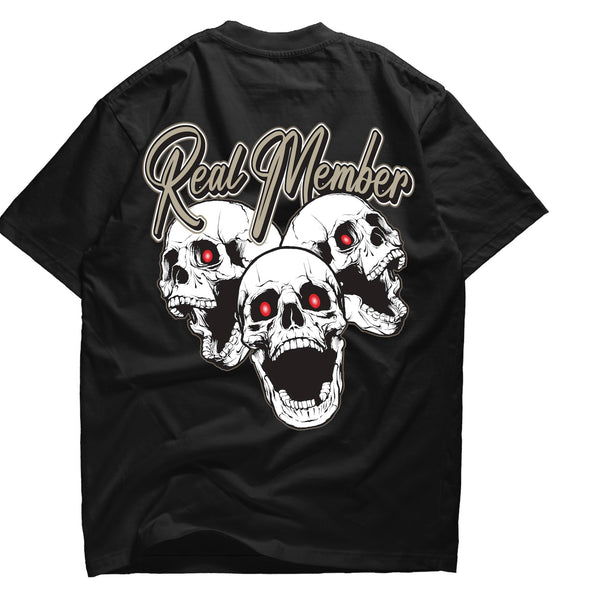 Real Member Black Tee