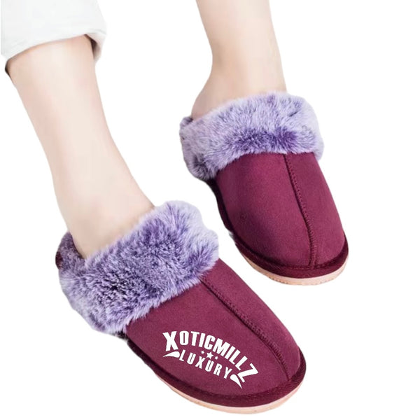 Fluffy Furry Warm House Slippers
