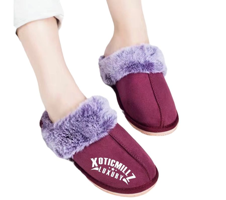 Fluffy Furry Warm House Slippers