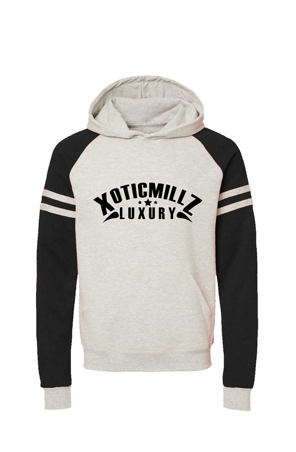 Varsity Colorblocked Raglan Hoodie